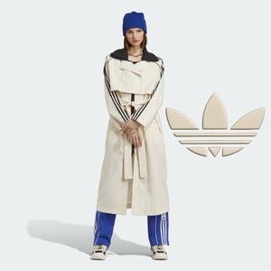ADIDAS ALWAYS ORIGINAL TRENCH COAT *NWT* Size Small